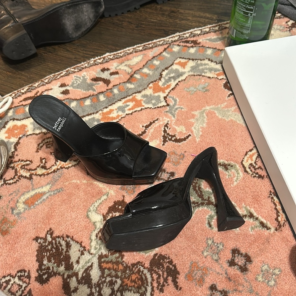 Jeffrey Campbell holllywood platform mule - Picture 5 of 7